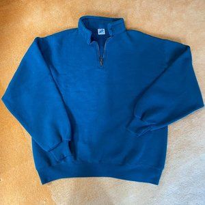 Vintage Jerzees Quarter Zip Sweatshirt